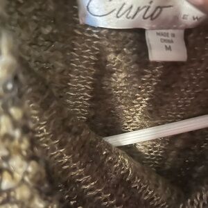 Curio Women's Olive Knit Sweater